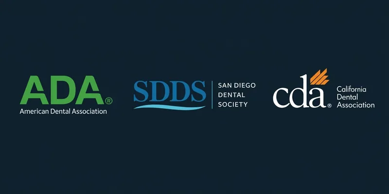ADA, SDDS, CDA professional memberships