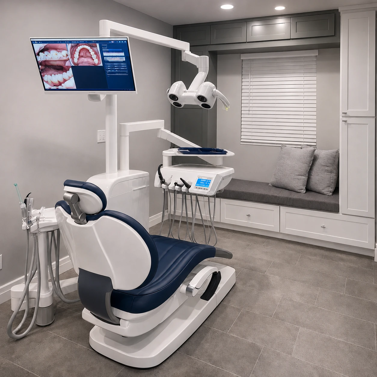 Elite Smiles of La Jolla dental office — state-of-the-art treatment room
