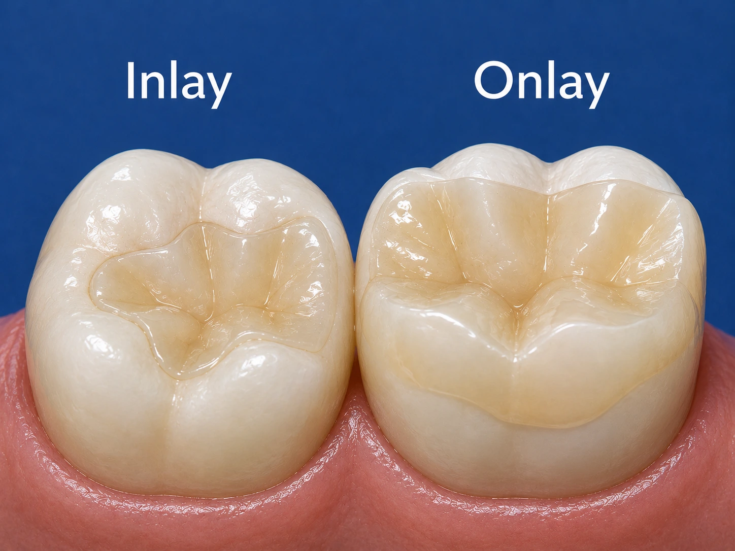 Dental inlays and onlays at Elite Smiles of La Jolla and Elite Dental Care in Chula Vista