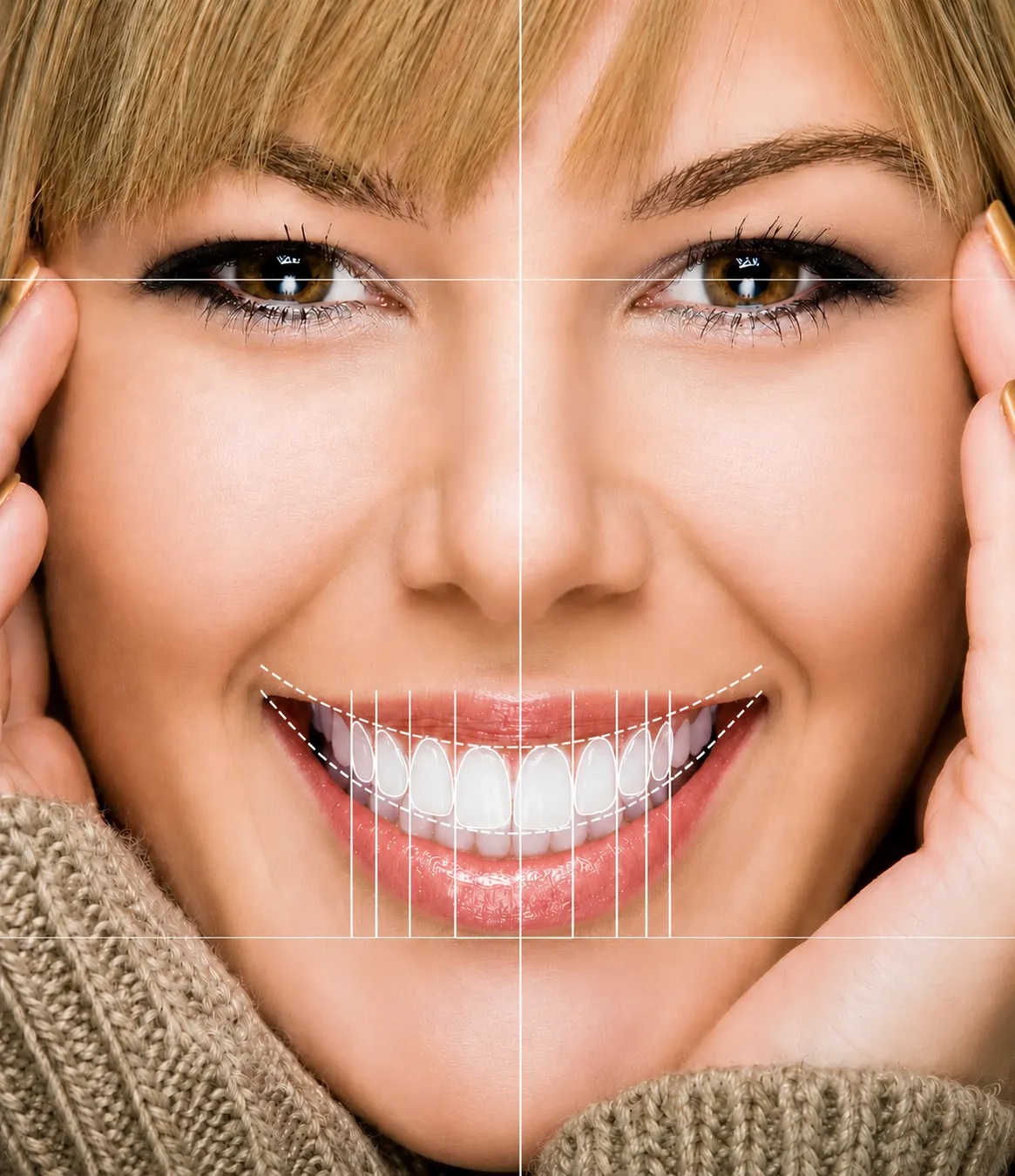 Digital smile planning preview for smile makeovers at Elite Smiles of La Jolla and Elite Dental Care in Chula Vista